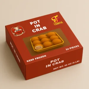 Pot-In Crab – 4 oz (24 per Bag)