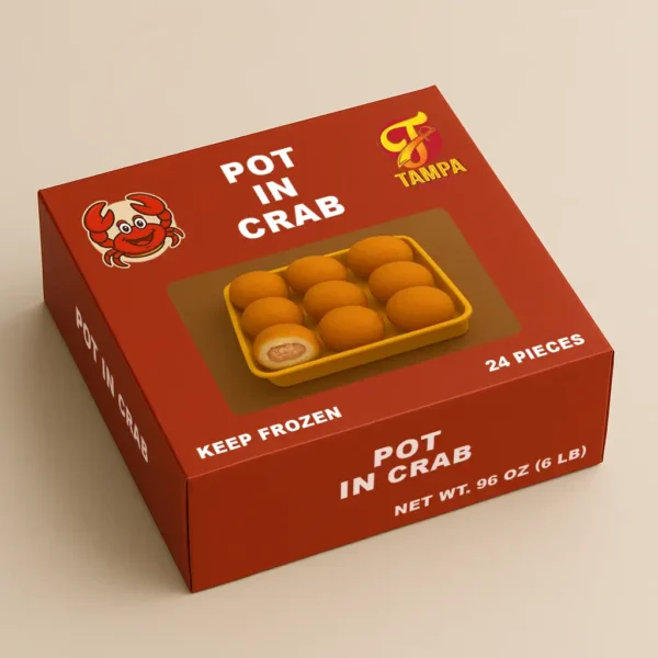 Pot-In Crab – 4 oz (24 per Bag)